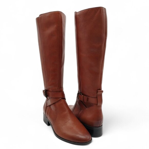 Naturalizer Women's Size 8.5 Rena Ciderspice Wide Calf Knee High Riding Boot - Picture 13 of 16